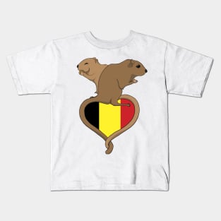 Gerbil Belgium (light) Kids T-Shirt